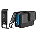 TELESIN Cubierta de batería de aluminio para GoPro Hero 9 negro, clip de puerta lateral de repuesto extraíble con puerto de carga tipo C, conveniente Go Pro 9 baterías cargador Accesorios