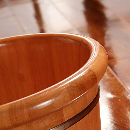 Tina de pie de madera para masaje y terapia miniatura 5