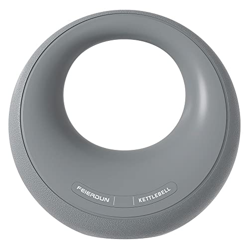 FED Xiaomi Kettlebell 2.2 kg, 11 kg, Feier Design Studio, Russian Dumbbell TPR Rubber, Strength Exercises, Multi-Zone, Space Grey
