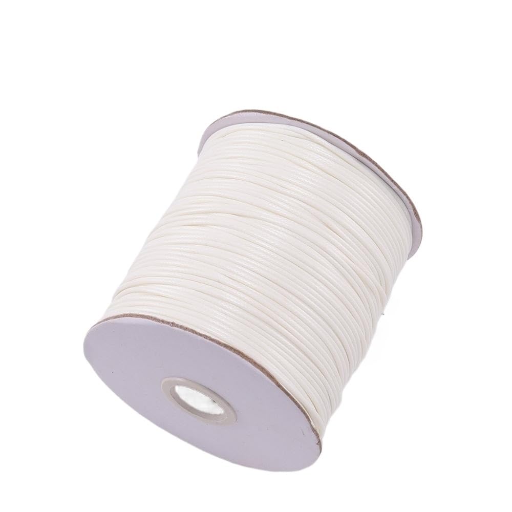 Necklace Cord Waxed Cotton Thread String for Jewelry