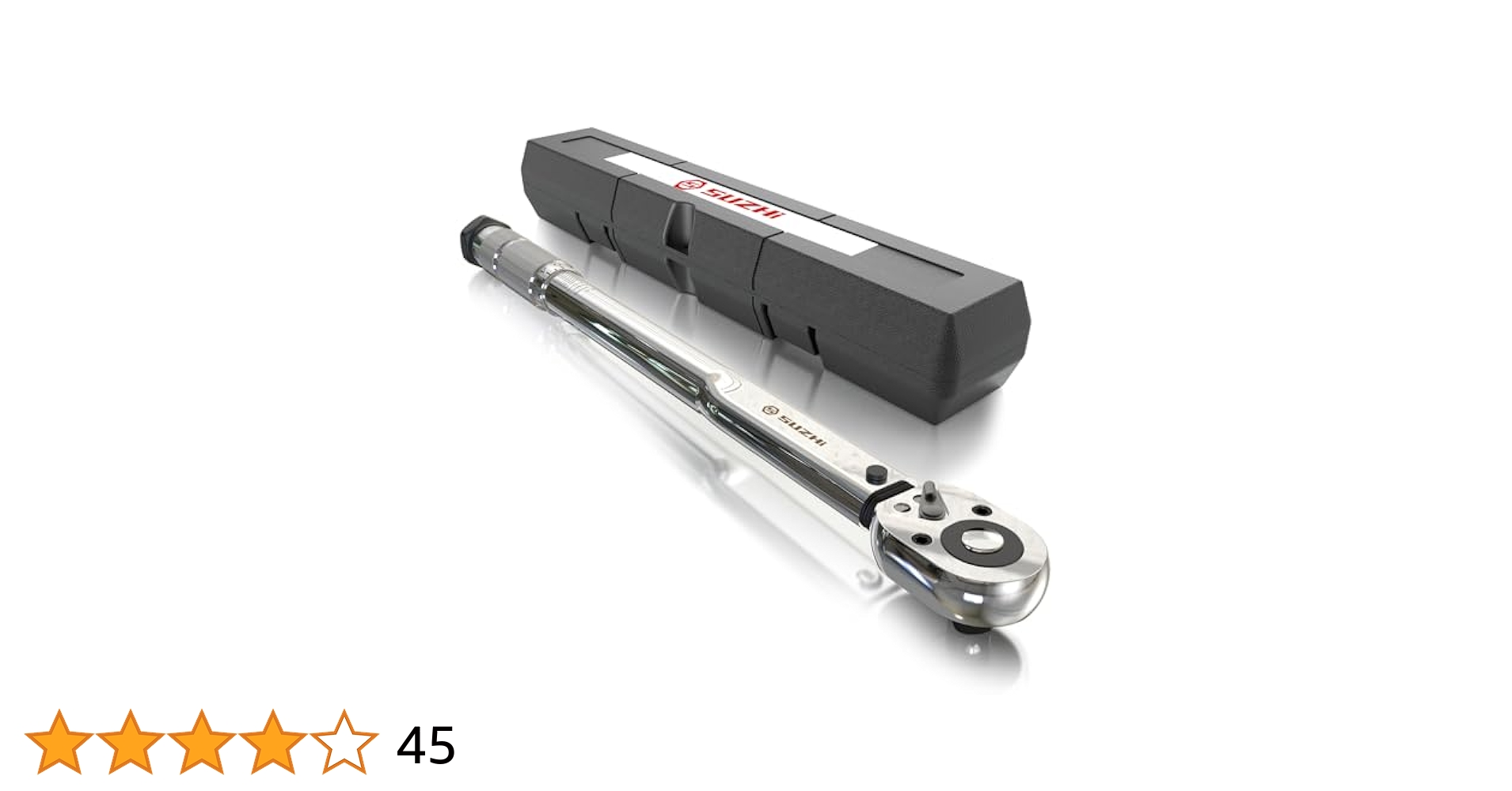 yosshi　③ SuZhi 3/8 inch Drive Click Torque Wrench 10-80 ft.lbs/13.6