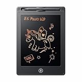 Meridiana - 4 Tavolette Grafiche LCD Multicolor 8,5 Pollici Digitale per Bambini con Magnete, Lavagna magnetica da parete, Lavagnetta Cancel …