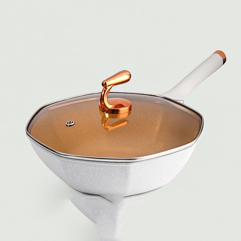 Wok Octogonal Antiadherente Medical Stone miniatura 3