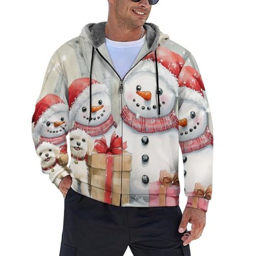 Veste polaire à fermeture éclair hommes sweat à capuche chaud finitions premium