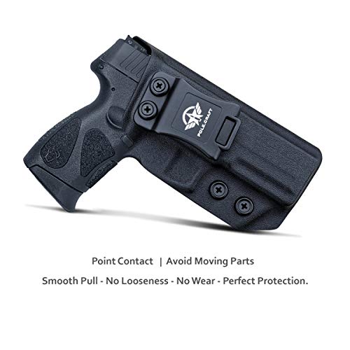 Taurus G3 IWB Kydex Holster Custom Fit: Taurus G3 9mm / .40 Pistol - Inside Waistband - Adj. Cant Retention