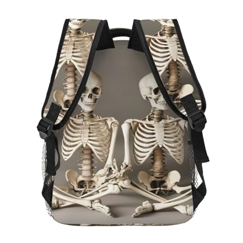 Sac à dos en toile OdDdot protégeant votre ordinateur portable avec style unique - 4