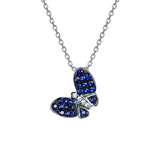 Collier en or blanc 18K et diamant pour femme éblouissante