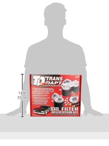Trans-Dapt Performance Sngl O/F Reloc Kit #TOP2