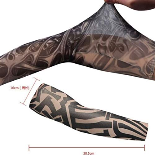 Amazon.co.jp: 刺青□アームカバー□2個セット（両腕1セット） XX3