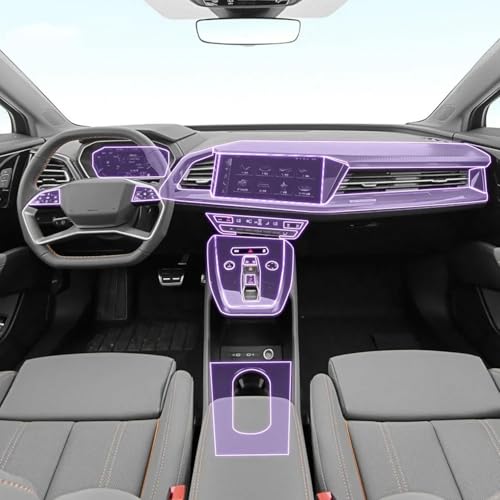 Éviter les rayures sur la console Audi Q4 e-tron avec ce film