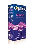  PRESERVATIVO /CONDÓN CONTROL ADAPTA SENSO 12 UNID El especial diseño de Control Adapta Senso permite una perfecta adaptabilidad, haciendo tu relación sexual más satisfactoria. Su espesor aún más fino permite además aumentar la sensibilidad durante la relación.