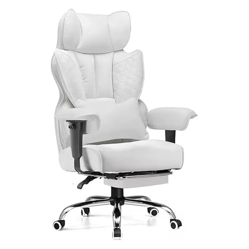 Office Chairs Ergonomic Gaming Leather High Back Chair