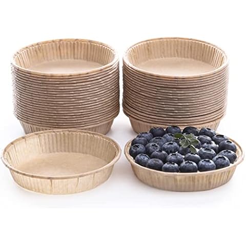 Bake Choice 50pcs Mini Tart Pans Cover