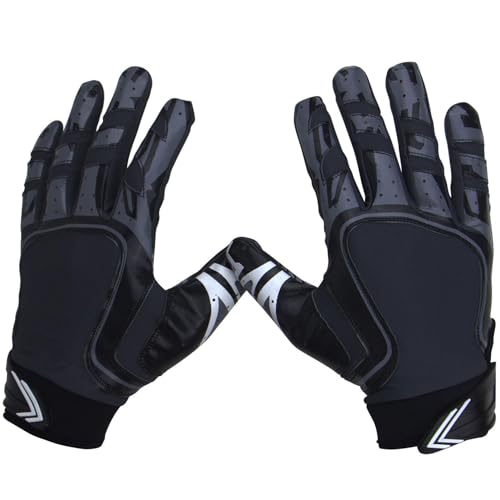 Pure Athlete Football Wide Receiver Gloves - Elite...