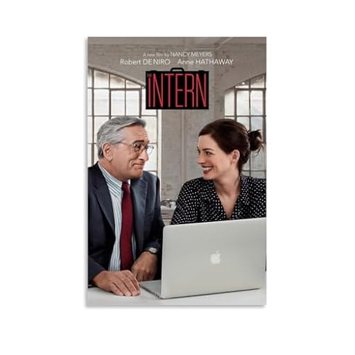 HDSHJFIK Póster decorativo de película de comedia The Intern para pared e impresión artística moderna para dormitorio familiar, 20 x 30 cm | Ya disponible en tu tienda friki favorita! En mundofriki.es! HDSHJFIK Póster decorativo de película de comedia The Intern para pared e impresión artística moderna para dormitorio familiar, 20 x 30 cm | Ya disponible en tu tienda friki favorita! En mundofriki.es!