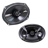 STINGER Audio 6x9 Car Audio Coaxial Car Speakers, 100 Watts, 4 Ohm (Set of Two)