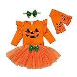 ✿ Ropa de bebé para niñas, camiseta de manga larga, pantalón de Halloween, ropa de bebé, conjunto con cinta para la cabeza, conjunto de ropa para bebé, niña, conjunto de body para bebé, mono para recién nacidos, sudadera con capucha, conjunto de ropa de bebé, ropa de manga corta, disfraz de fiesta de cumpleaños, tutú y falda, disfraz para sesión de fotos, disfraz de tul, vestido de fiesta, pijama, bodysuit 