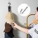 2-Teilige Lange Hutablage Mit 2-Teiligen Haken, Hutablage, Vertikale Hutablage Mit 16 Clips, Hut-Organizer, Wandmontierte Hutablage