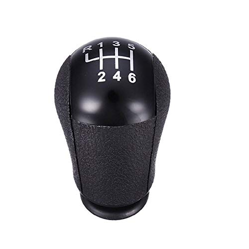 Pommeau de Levier de Vitesses Compatible Ford Focus Fiesta Mondeo MK3 S-Max C-Max Transit Boite 6 Vitesses Noir @ProPlip