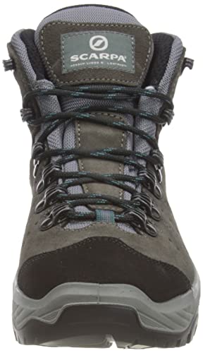 Scarpa Men's Camping High Rise Hiking Boots, Smoke Lake Blue Gore Tex Energy Ii, 3.5 #TOP1