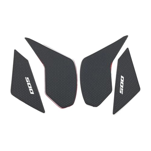 Protége-réservoirs moto antidérapant avec grip de traction genou