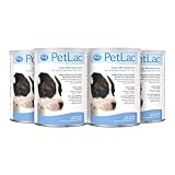 Pet-Ag PetLac Powder for Puppies - 10.5 oz, Pack of 4 - Puppy Milk Replacement Powder for Newborn Puppies to 1 Year - Easy to Digest