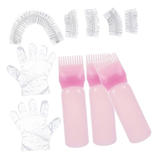 EPIGEIST Kit Outils De Teinture Capillaire Avec Flacon Applicateur à Peigne Et Fournitures De Coloration Pour Cheveux à Domicile Outils Pour Coiffure Diy