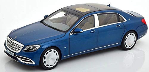 Amazon | NOREV ﾒﾙｾﾃﾞｽ ﾏｲﾊﾞｯﾊ S650 19 ﾒﾀﾘｯｸﾌﾞﾙｰ 1/18 183425