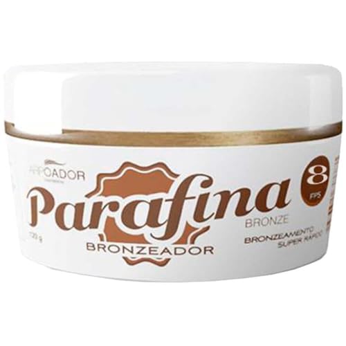 Kit Parafina Bronze Fps 8 Arpoador+bronzeador Cera de Abelha