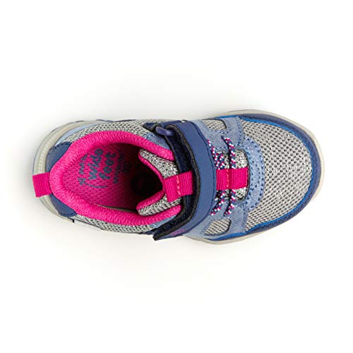 Stride Rite 360 Girls Artin 2.0 Athletic Sneaker, Blue/Pink, 12.5 Little Kid #TOP5