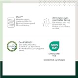 Zinus Hybrid Taschenfederkernmatratze 90x200cm - Härtegrad H2/H3 - Höhe 25 cm - Kühlende Ergonomische Memory Foam Matratze - Oeko-TEX Zertifiziert - Produziert nach Deutschem Qualitätsstandard