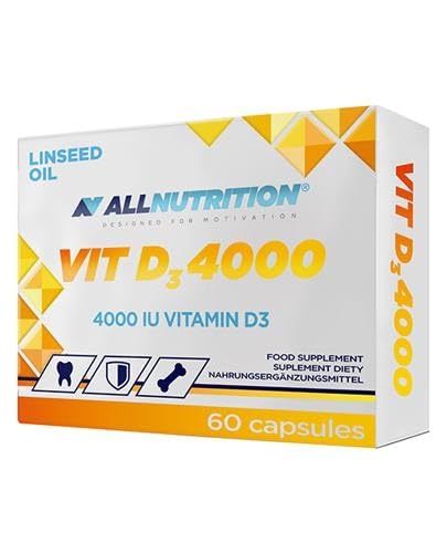 Allnutrition Vit D3 4000, 4000 IU - 60 caps