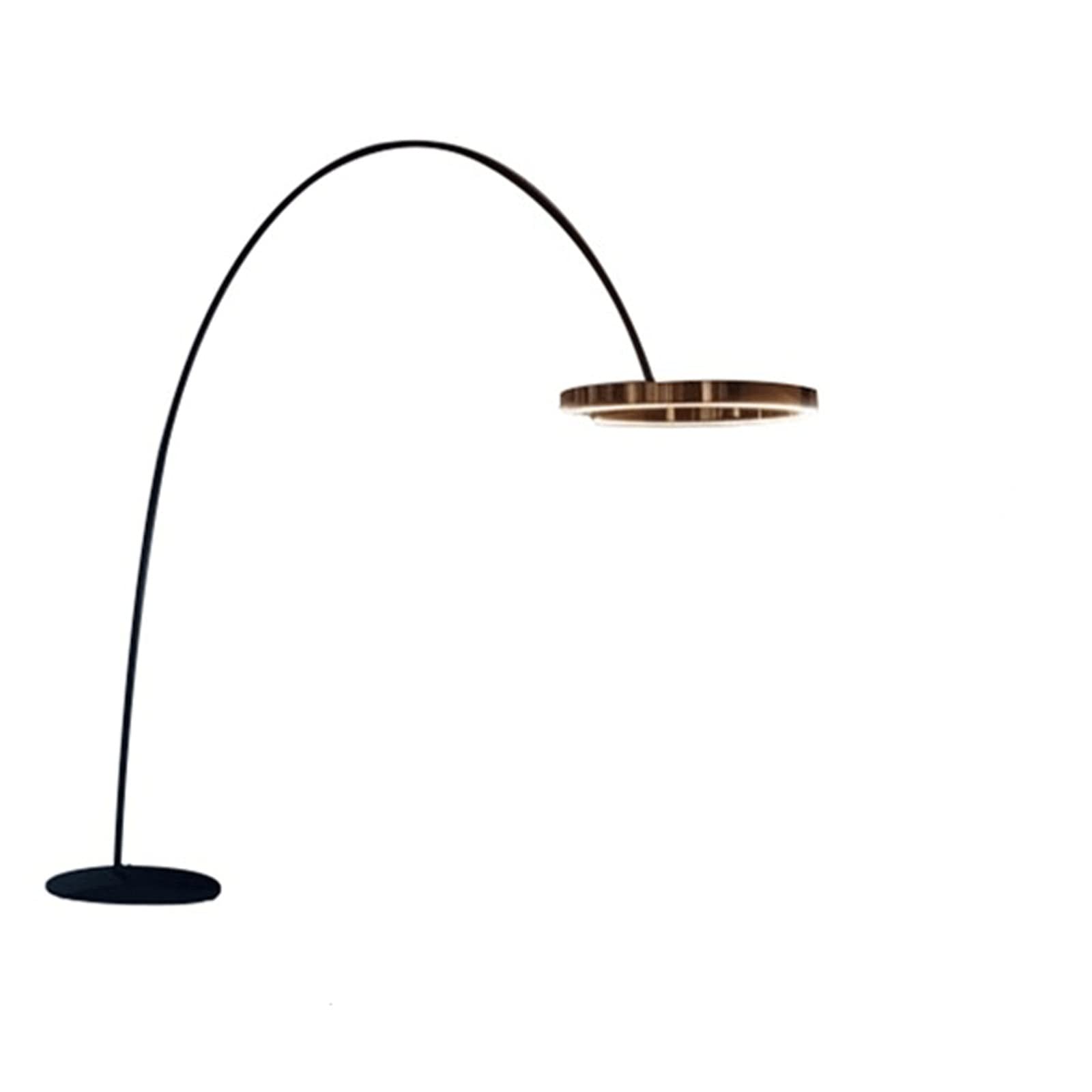 YILDEX Floor Lamp, Modern Led Floor Lamp Italy Designer Fishing Floor Lamp For Living Room Bedroom Study Decor Light Nordic Home Ring Standing Lamp