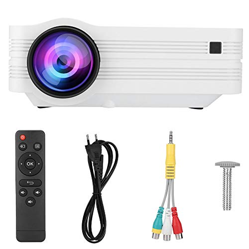 Draagbare mini-projector, 5500 lumen 1920 x 1080 Full HD LED thuisbioscoop 3D 1080P LCD digitale video beamer voor… - Image 3