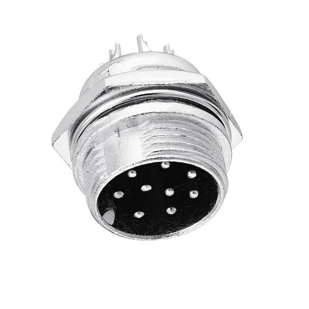 Pro3D GX16 9-Pin Circular Aviation Socket Plug Male and Female Panel Connector 2