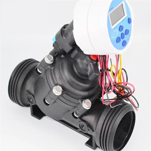 Électrovanne d'irrigation DN80 3 pouces DC à impulsion avec programmateur de minuterie intégré