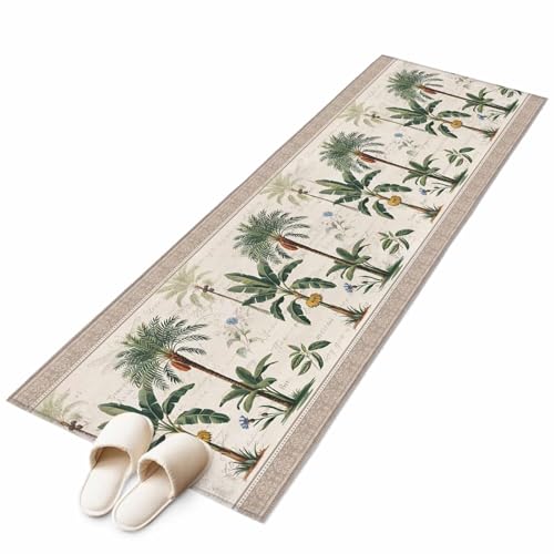 Tapete corredor para cocina beige 2x6 pies miniatura 2
