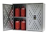  asecos Flüssiggasflaschenschrank - Lagervolumen 9x33kg, 20x11kg oder 36x5kg