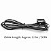 ONEVER Coche Cable de Entrada Auxiliar de 3,5 mm Interfaz de Audio...
