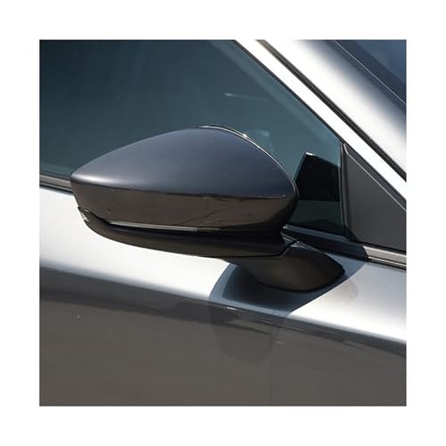 ドアウィング リアビューミラーアセンブリ サイドミラーアセンブリ マツダ 3 アクセラ 2020 2021 2022 2023 2024 カメラなしに対応(8PINS-Power Fold,Gray-RH)