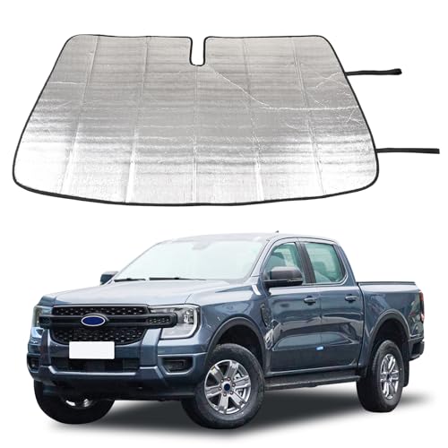 Parasol de coche para Ford Ranger ideal para proteger del calor en escapadas y playas