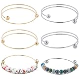 MEILLEURS CADEAUX:Un bracelet en perles fait main sera un cadeau parfait pour un ami, amante et mère pour les anniversaires, La Saint Valentin, Jour de Thanksgiving, le jour de Noël, Fête des mères, anniversaires de mariage et vacances