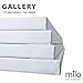 milo Stretched Artist Canvas | 30x40 inches | 4 Pack | 1.5” inch Thick Gallery Profile | 11 oz Primed Large Canvases for Painting, Ready to Paint Art Supplies for Acrylic, Oil