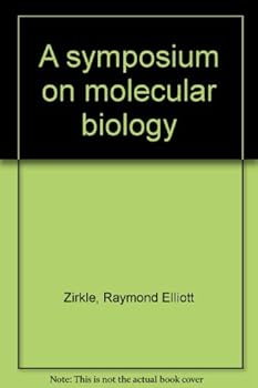 Hardcover A Symposium on Molecular Biology Book