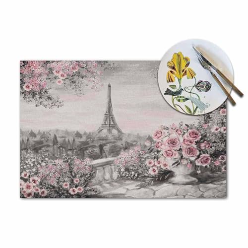 Tapis de table Tour Eiffel lavable pour protéger la cuisine des plats chauds - 4