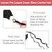 Leeven Boho Ocean Wave Crochet Hair 14 Inch 8 Packs Pre Looped Curly Crochet Hair Short Ocean Braids Pre Twisted Synthetic Deep Wavy Crochet Hair for Women #T33/27