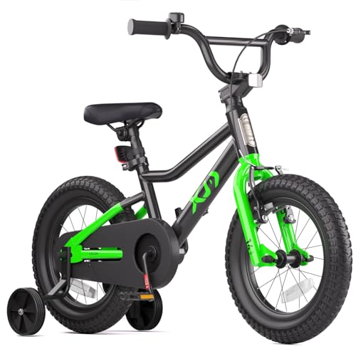 Image of XJD 12 14 16 inch Kids Bike BMX Style Bicycle for 3-10 Years Old | with Training Wheels Coaster Brake