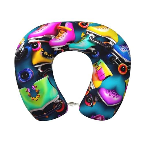 Almohada cervical poliéster color negro tamaño único miniatura 1