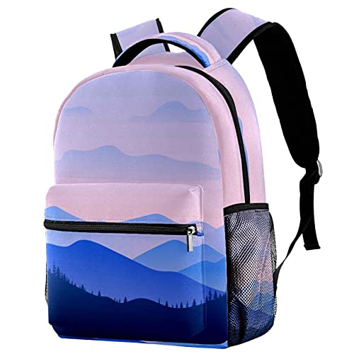 Sac à dos homme femme multicolore avec compartiment PC décontracté