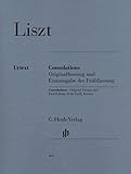 Consolations. Klavier: Instrumentation: Piano solo (G. Henle Urtext-Ausgabe) - Herausgeber: Mária Eckhardt, Ernst-Günter Heinemann Komponist: Franz Liszt Technischer Redakteur: Klaus Schilde 